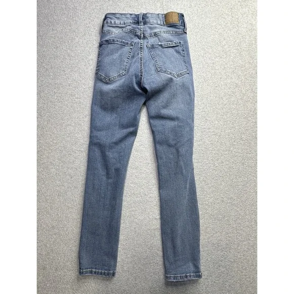 Aeropostale Jeans Womens 000 Blue Denim Hi Rise Jegging Stretch Normcore Ladies - Picture 6 of 12
